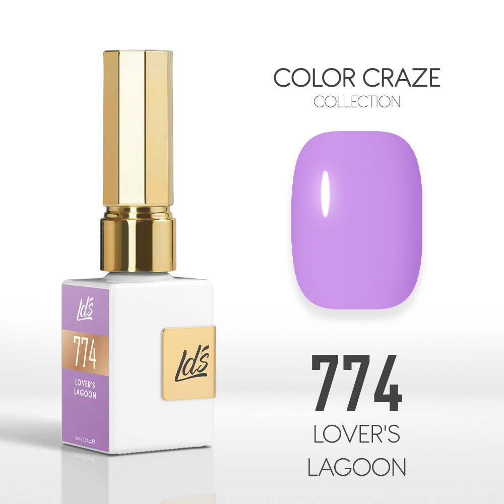  LDS Color Craze Gel Nail Polish - 774 Lover's Lagoon - 0.5oz by LDS COLOR CRAZE sold by DTK Nail Supply