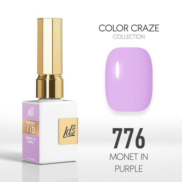  LDS Color Craze Gel Nail Polish - 776 Monet in Purple - 0.5oz by LDS COLOR CRAZE sold by DTK Nail Supply