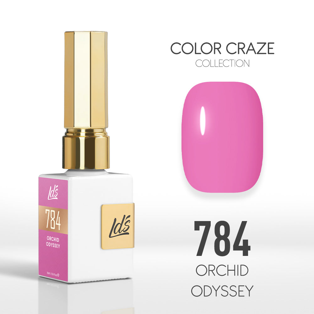  LDS Color Craze Gel Nail Polish - 784 Orchid Odyssey - 0.5oz by LDS COLOR CRAZE sold by DTK Nail Supply