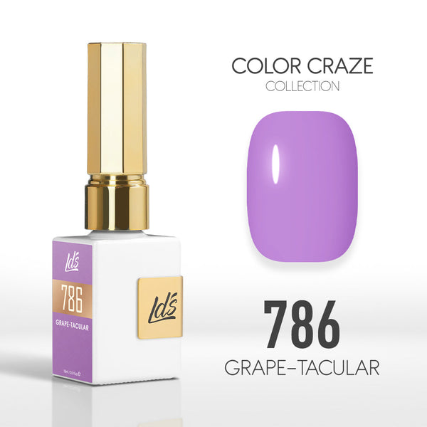 LDS Color Craze Collection - 786 Grape-tacular - Gel Polish 0.5oz