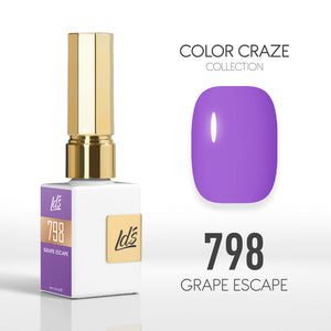  LDS Color Craze Gel Nail Polish - 798 Grape Escape - 0.5oz by LDS COLOR CRAZE sold by DTK Nail Supply