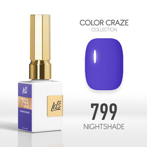  LDS Color Craze Gel Nail Polish - 799 Nightshade - 0.5oz by LDS COLOR CRAZE sold by DTK Nail Supply