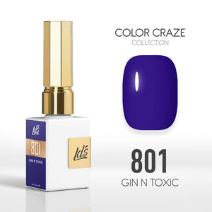  LDS Color Craze Gel Nail Polish - 801 Gin N Toxic - 0.5oz by LDS COLOR CRAZE sold by DTK Nail Supply