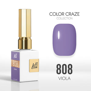  LDS Color Craze Gel Nail Polish - 808 Viola - 0.5oz by LDS COLOR CRAZE sold by DTK Nail Supply