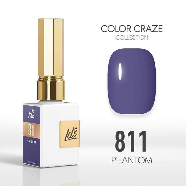  LDS Color Craze Gel Nail Polish - 811 Phantom - 0.5oz by LDS COLOR CRAZE sold by DTK Nail Supply