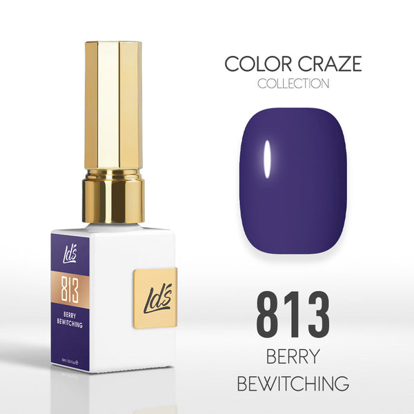  LDS Color Craze Gel Nail Polish - 813 Berry Bewitching - 0.5oz by LDS COLOR CRAZE sold by DTK Nail Supply