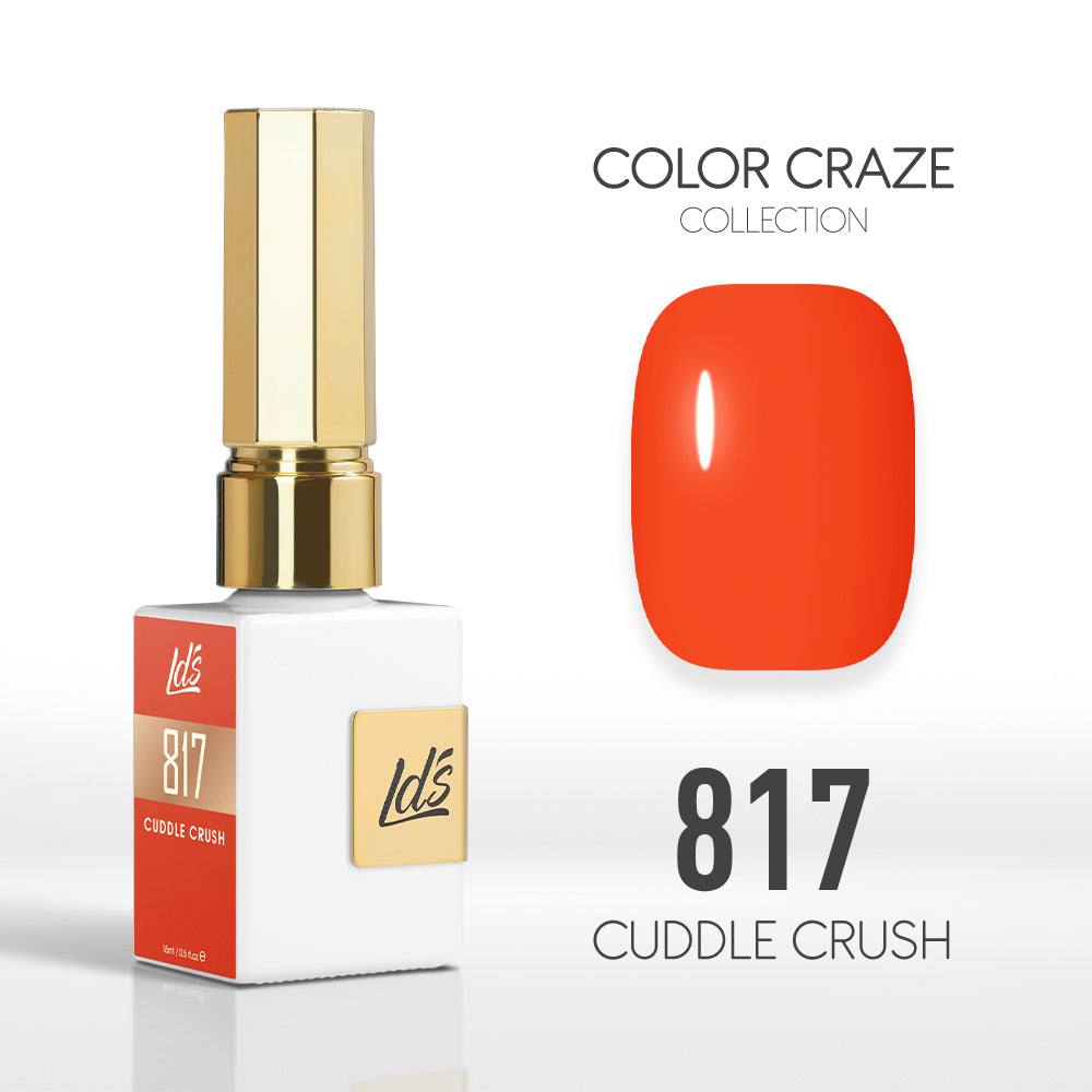  LDS Color Craze Gel Nail Polish - 817 Cuddle Crush - 0.5oz by LDS COLOR CRAZE sold by DTK Nail Supply