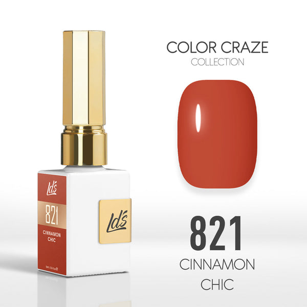  LDS Color Craze Gel Nail Polish - 821 Cinnamon Chic - 0.5oz by LDS COLOR CRAZE sold by DTK Nail Supply