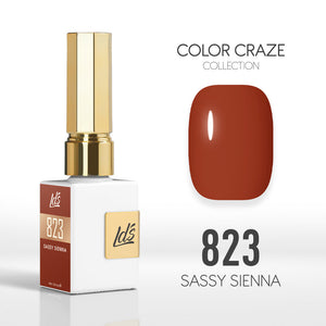  LDS Color Craze Gel Nail Polish - 823 Sassy Sienna - 0.5oz by LDS COLOR CRAZE sold by DTK Nail Supply