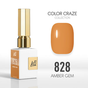  LDS Color Craze Gel Nail Polish - 828 Amber Gem - 0.5oz by LDS COLOR CRAZE sold by DTK Nail Supply