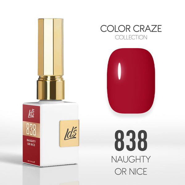  LDS Color Craze Gel Nail Polish - 838 Naughty or Nice - 0.5oz by LDS COLOR CRAZE sold by DTK Nail Supply