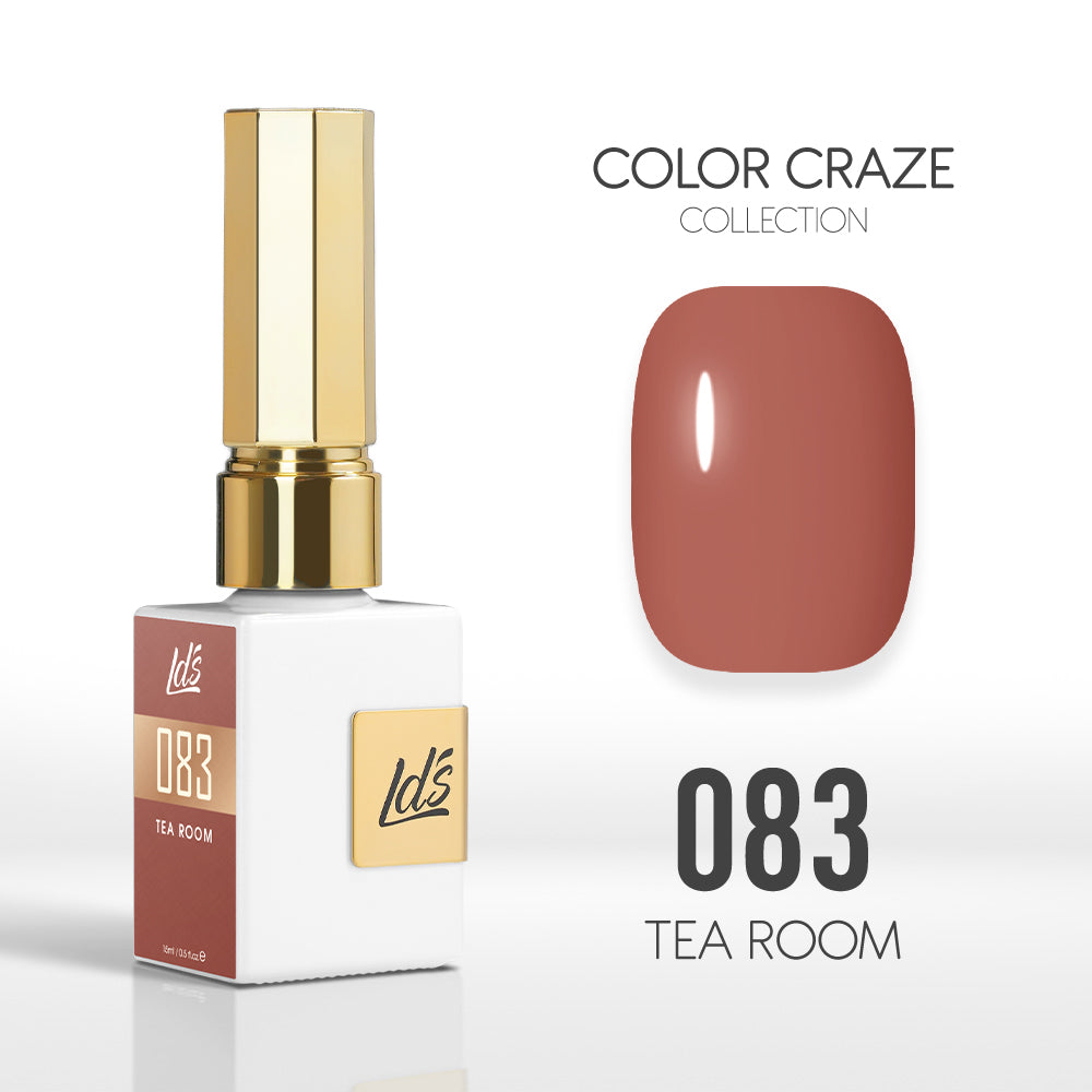  LDS Color Craze Gel Nail Polish - 083 Tea Room - 0.5oz by LDS COLOR CRAZE sold by DTK Nail Supply