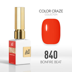  LDS Color Craze Gel Nail Polish - 840 Bonfire Beat - 0.5oz by LDS COLOR CRAZE sold by DTK Nail Supply