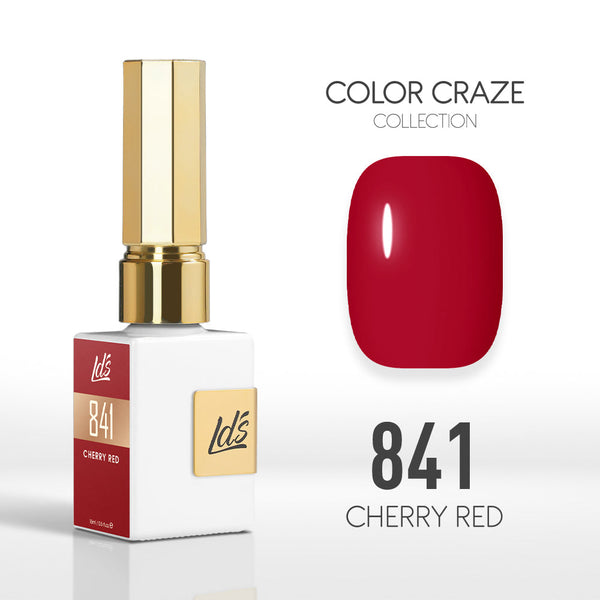  LDS Color Craze Gel Nail Polish - 841 Cherry Red - 0.5oz by LDS COLOR CRAZE sold by DTK Nail Supply