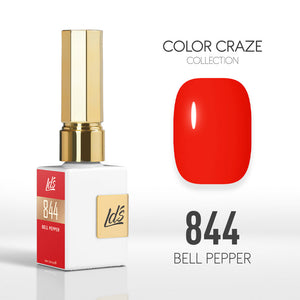  LDS Color Craze Gel Nail Polish - 844 Bell Pepper - 0.5oz by LDS COLOR CRAZE sold by DTK Nail Supply