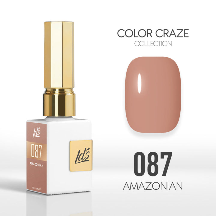 LDS Color Craze Collection - 087 Amazonian - Gel Polish 0.5oz