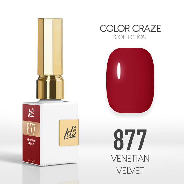  LDS Color Craze Gel Nail Polish - 877 Venetian Velvet - 0.5oz by LDS COLOR CRAZE sold by DTK Nail Supply