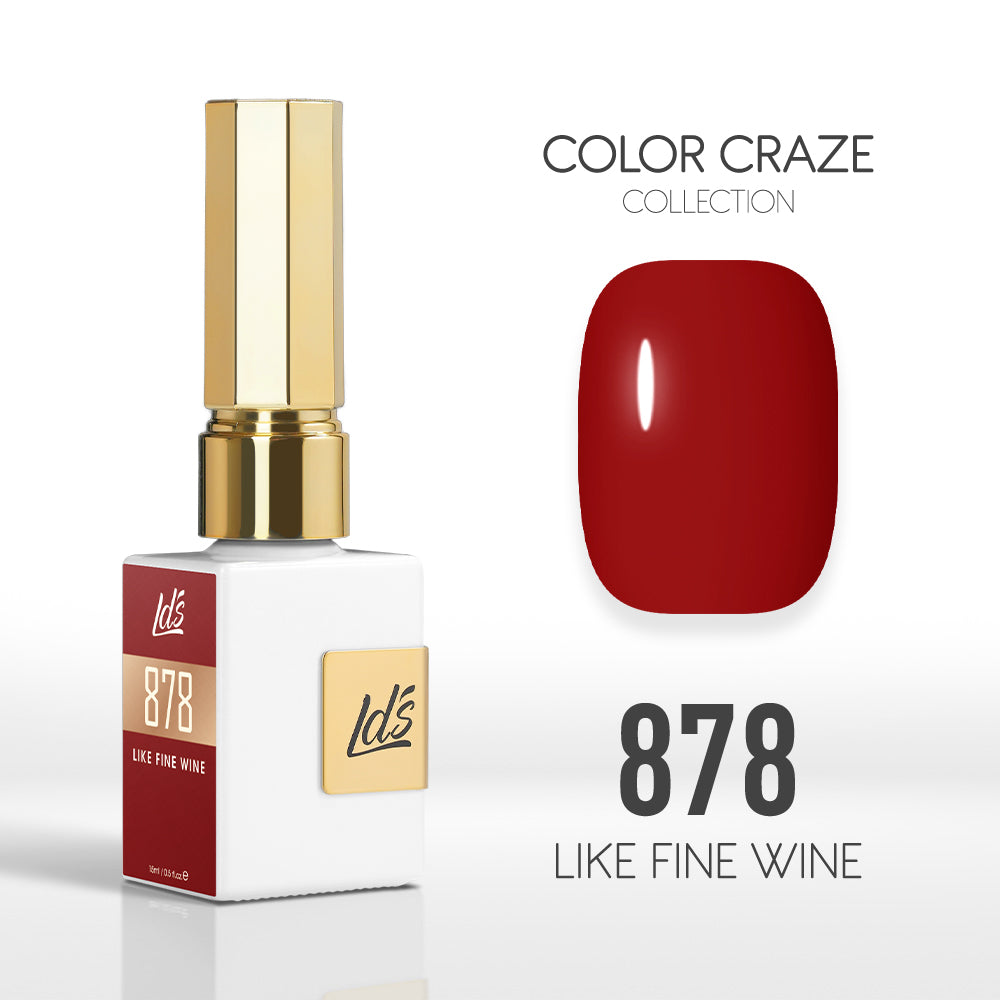  LDS Color Craze Gel Nail Polish - 878 Like Fine Wine - 0.5oz by LDS COLOR CRAZE sold by DTK Nail Supply