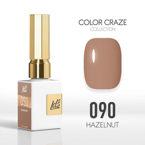  LDS Color Craze Gel Nail Polish - 090 Hazelnut - 0.5oz by LDS COLOR CRAZE sold by DTK Nail Supply