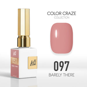  LDS Color Craze Gel Nail Polish - 097 Barely There - 0.5oz by LDS COLOR CRAZE sold by DTK Nail Supply