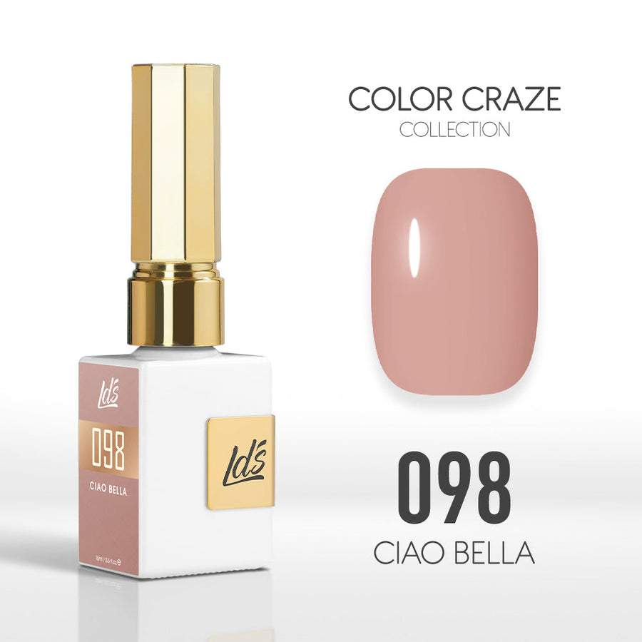 LDS Color Craze Collection - 098 Ciao Bella - Gel Polish 0.5oz