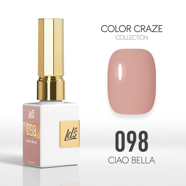  LDS Color Craze Gel Nail Polish - 098 Ciao Bella - 0.5oz by LDS COLOR CRAZE sold by DTK Nail Supply