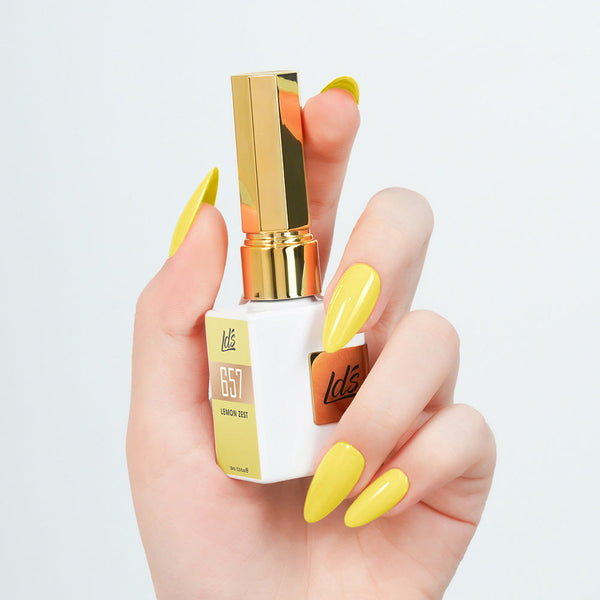  LDS Color Craze Gel Nail Polish - 657 Lemon Zest - 0.5oz by LDS COLOR CRAZE sold by DTK Nail Supply