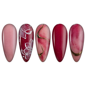 LDS Dipping Powder Nail - 136 Strawberry Glaze