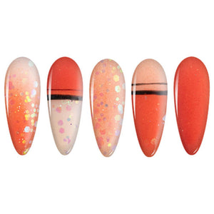 LDS Dipping Powder Nail - 098 Deliciously Orange