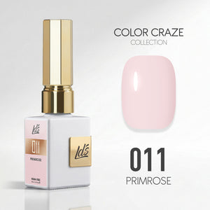 LDS Color Craze Gel Nail Polish - 011 Primrose - 0.5oz