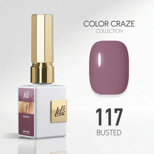 LDS Color Craze Gel Nail Polish - 117 Busted - 0.5oz