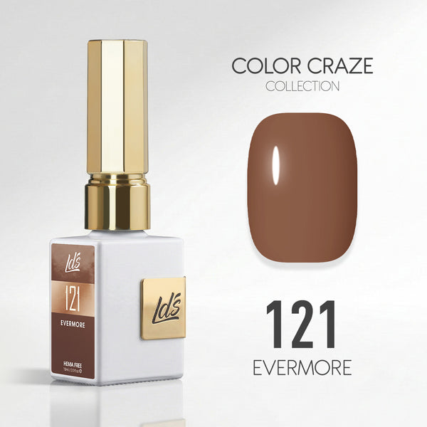 LDS Color Craze Gel Nail Polish - 121 Evermore - 0.5oz