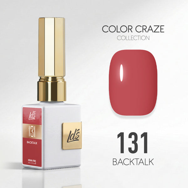 LDS Color Craze Gel Nail Polish - 131 Backtalk - 0.5oz