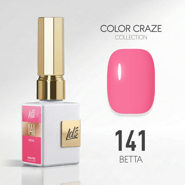 LDS Color Craze Gel Nail Polish - 141 Betta - 0.5oz