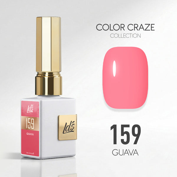 LDS Color Craze Gel Nail Polish - 159 Guava - 0.5oz