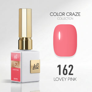 LDS Color Craze Gel Nail Polish - 162 Lovey Pink - 0.5oz