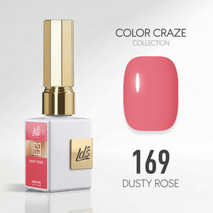 LDS Color Craze Gel Nail Polish - 169 Dusty Rose - 0.5oz