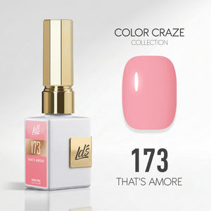 LDS Color Craze Gel Nail Polish - 173 That's Amore - 0.5oz