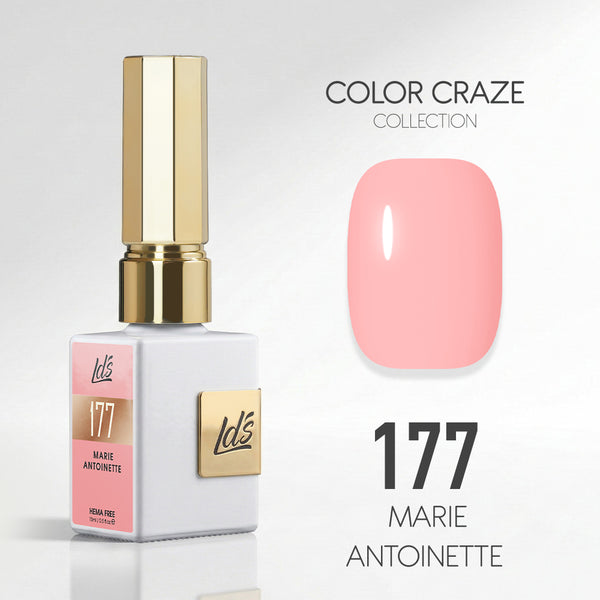 LDS Color Craze Gel Nail Polish - 177 Marie Antoinette - 0.5oz