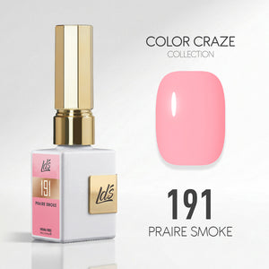 LDS Color Craze Gel Nail Polish - 191 Praire Smoke - 0.5oz