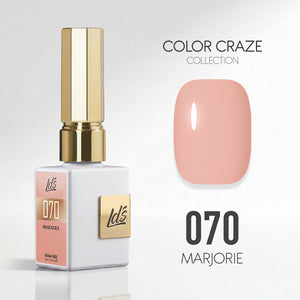 LDS Color Craze Gel Nail Polish - 070 Marjorie - 0.5oz
