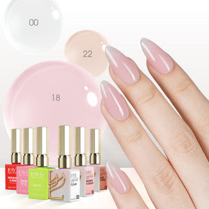 LAVIS Builder Gel in the Bottle Kit 6: 00, 18, 22, Base, Top, Protein Bond & Primer - 15ml