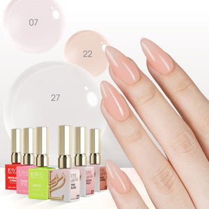 LAVIS Builder Gel in the Bottle Kit 6: 07, 22, 27 Base, Top, Protein Bond & Primer - 15ml 