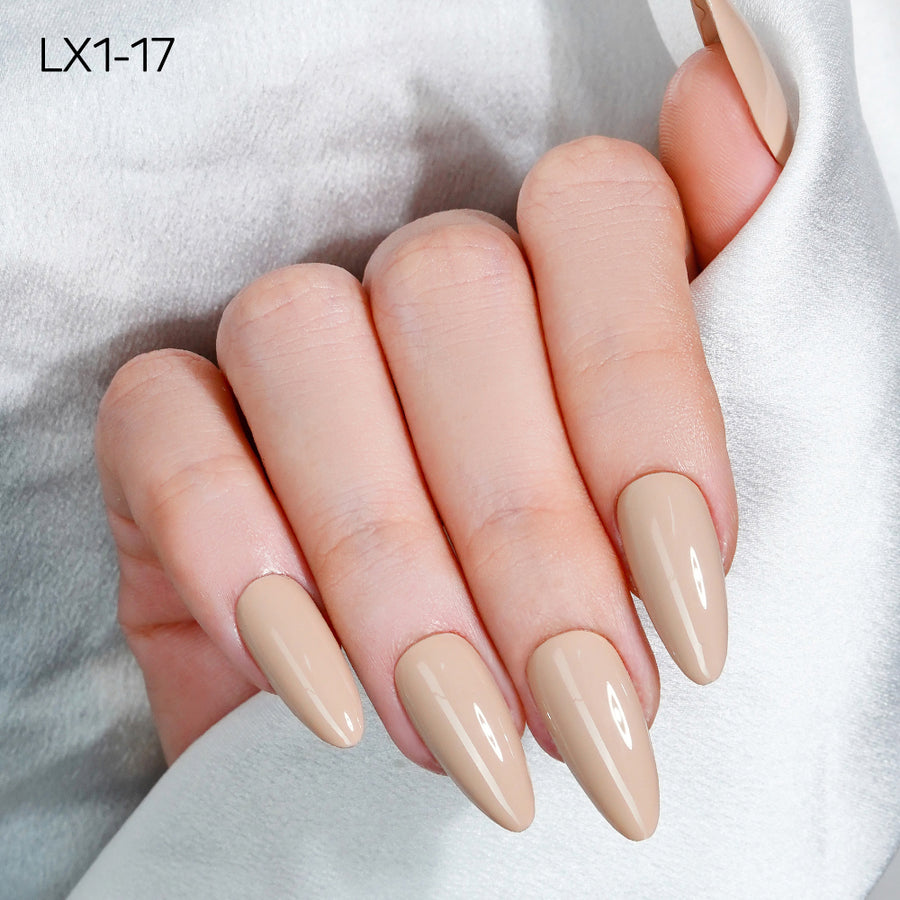 LAVIS LX1 - 017 - Gel Polish 0.5 oz - Coffee & Caramel Collection