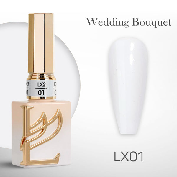 LAVIS LX2 - 001 - Gel Polish 0.5 oz - Wedding Bouquet Collection