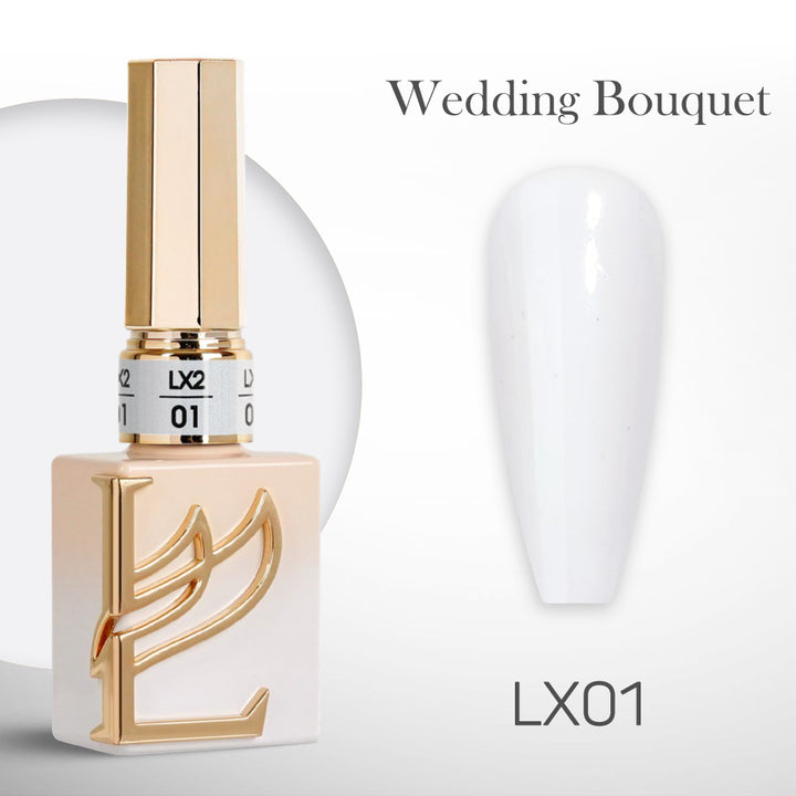 LAVIS LX2 - 001 - Gel Polish 0.5 oz - Wedding Bouquet Collection