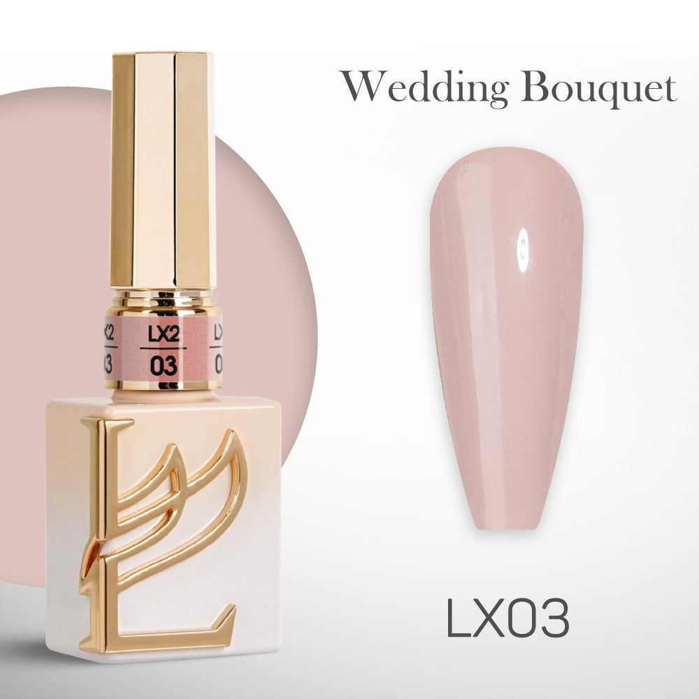 LAVIS LX2 - 003 - Gel Polish 0.5 oz - Wedding Bouquet Collection