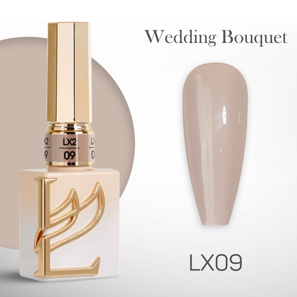 LAVIS LX2 - 009 - Gel Polish 0.5 oz - Wedding Bouquet Collection