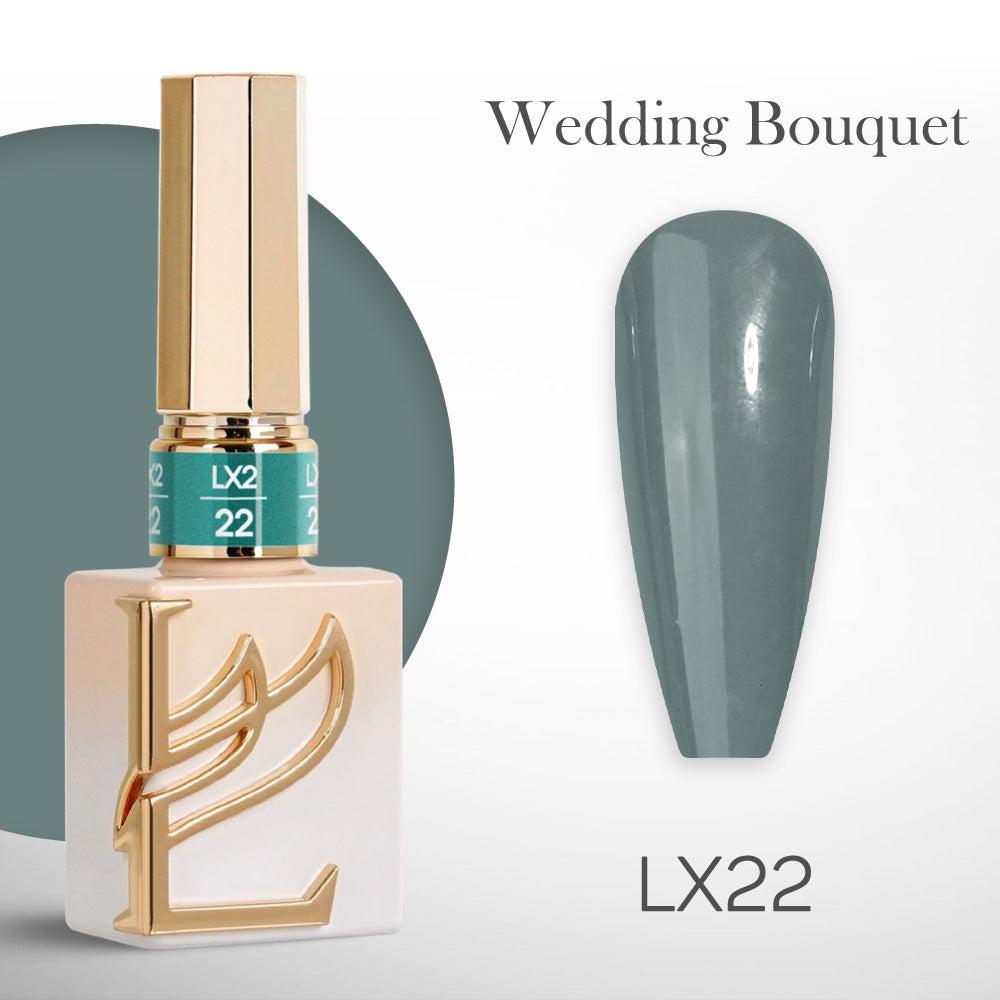 LAVIS LX2 - 022 - Gel Polish 0.5 oz - Wedding Bouquet Collection