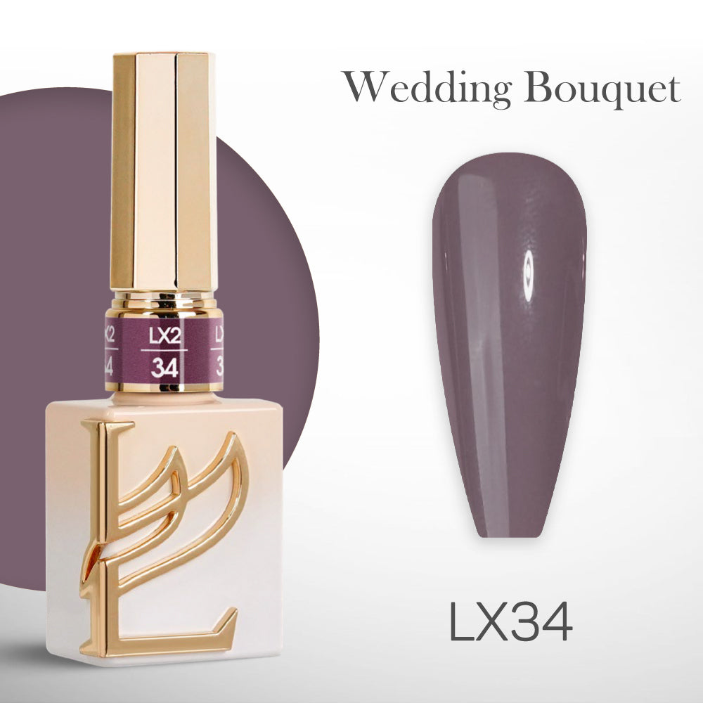 LAVIS LX2 - 034 - Gel Polish 0.5 oz - Wedding Bouquet Collection